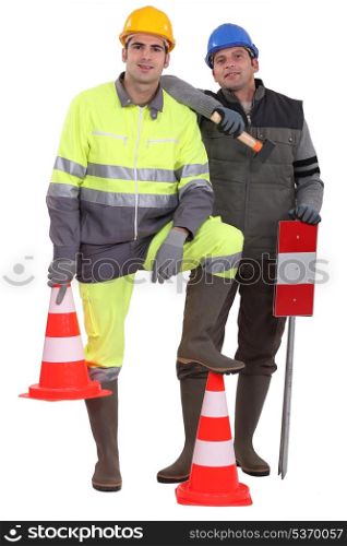 A team of traffic guards