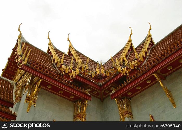A Temple in Bangkok, Thailand.