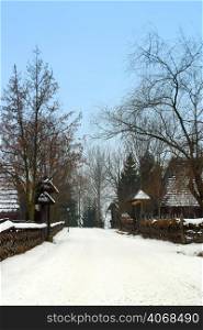 A Traditional Country Village, Sighet, Romania.