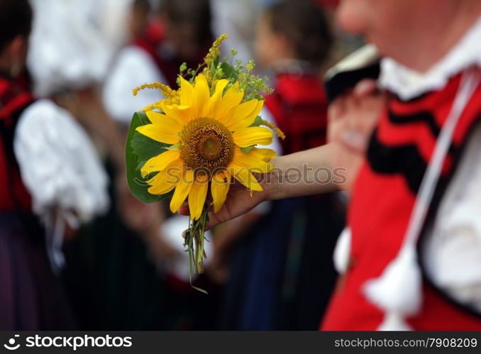 a traditional festival in the old town of Waldshut in the Blackforest in the south of Germany in Europe.