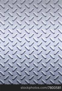 a very large sheet of cool silver or stainless steel diamond or tread plate. steel diamond plate