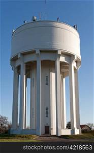 A water tower in the UK