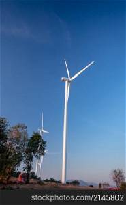 A wind turbine is a machine that can receive and convert the kinetic energy from the movement of the wind into mechanical energy. and the mechanical energy can be used to directly pump water or generate electricity.