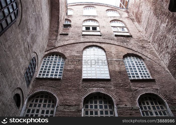 A window in the church hagia sofia
