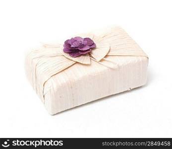 A wrapped bar of Bali soap