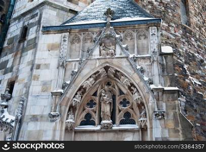 Aachen Cathedral detail, Germany