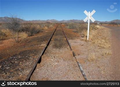 Abandoned railway line, Bisbee, Arizona