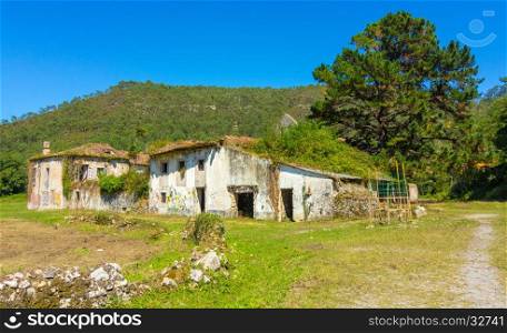 Abandoned village (San Antolin Bedon) Spain