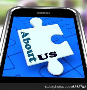 . About Us Smartphone Meaning What We Do Website Section