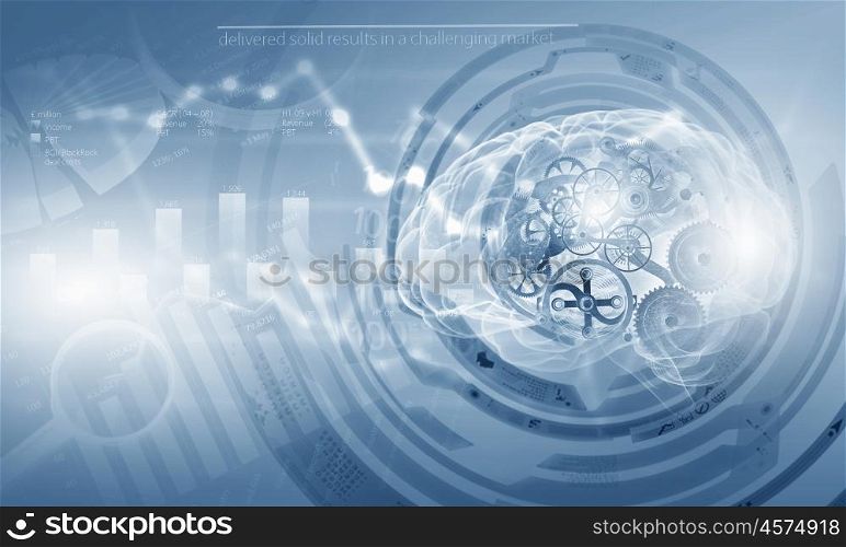 Abstarct image with financial business theme and concepts. Business theme