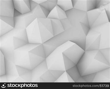 abstract 3d illustration of relief wall concrete