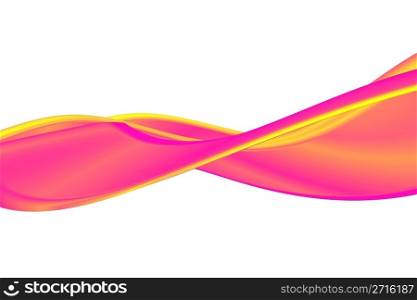 Abstract 3d lines and waves