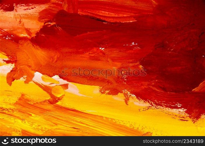 Abstract acrylic paint background with texture