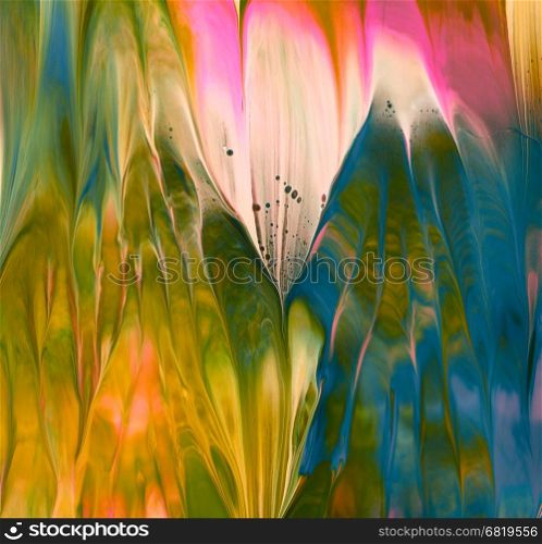 Abstract acrylic painted background
