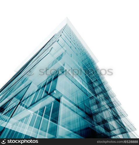 Abstract angle building 3d rendering. Abstract angle building. Architecture design and 3d rendering model my own. Abstract angle building 3d rendering