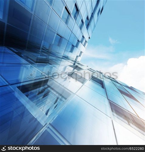 Abstract architecture 3d rendering. Abstract architecture. Building design and 3d rendering model my own. Abstract architecture 3d rendering