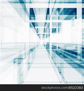 Abstract architecture background 3d rendering. Abstract architecture background. Concept 3D rendering scene