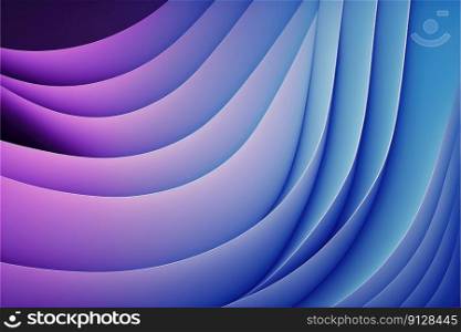 Abstract art of wave blue and pink in pastel color pattern. Concept of enormous minimal layer background. Designed by arrayed harmony spiral movement. Finest generative AI.. Abstract art of wave blue and pink in pastel color pattern.