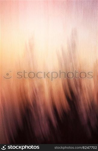 Abstract artistic background, grunge style creative cinematic photo of dark forest over sunset, mysterious scary picture