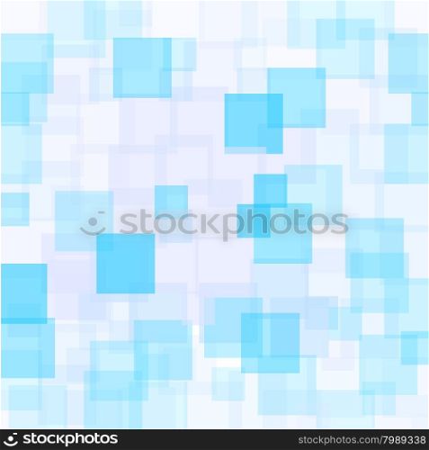 Abstract Azure Squares Background. Abstract Azure Squares Futuristic Pattern. Abstract Azure Squares Background