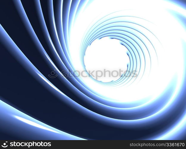 Abstract background - 3d vortex