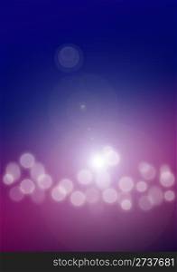 Abstract Background. Abstract Background - Blue and Violet Evening Bokeh