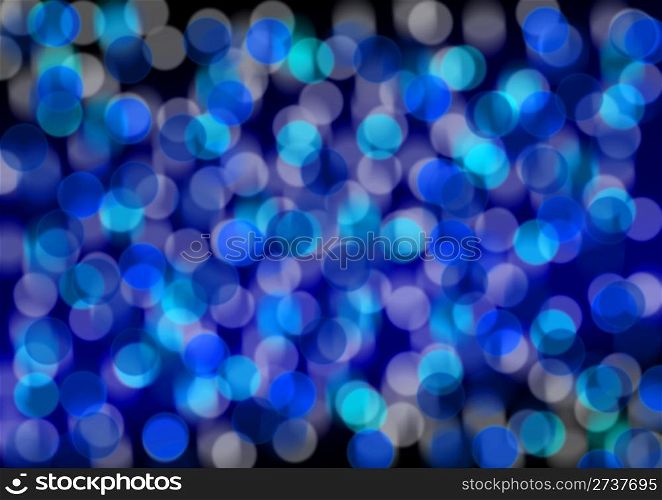 Abstract Background. Abstract Background - Blue Bokeh