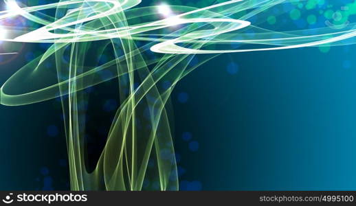 Abstract background. Background abstract image with loops and springs