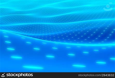 Abstract Background blue. With Copyspace. Stylish media hi-tech background.