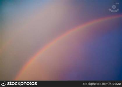 abstract background colorful crest rainbow on the sky.. abstract background colorful crest rainbow on the sky