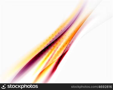 Abstract background, colorful shiny blurred lines with light effects