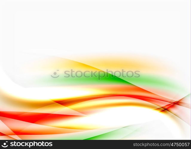 Abstract background, colorful shiny blurred lines with light effects