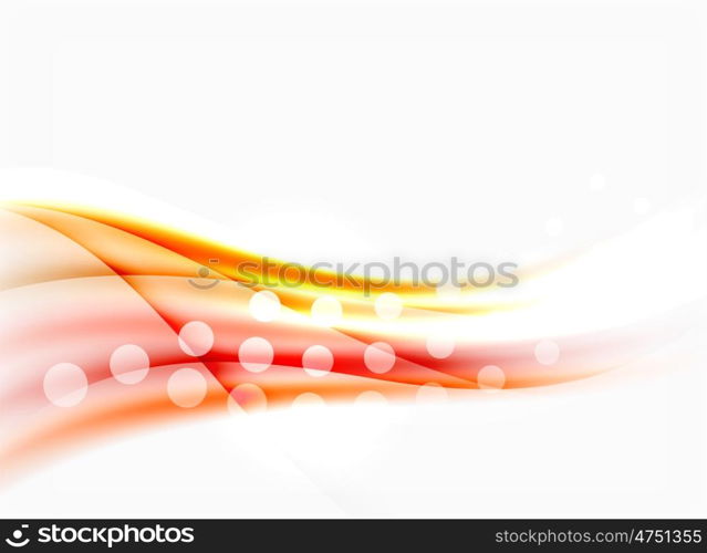 Abstract background, colorful shiny blurred lines with light effects