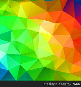 Abstract background. Colorful triangular abstract background. Trendy illustration.