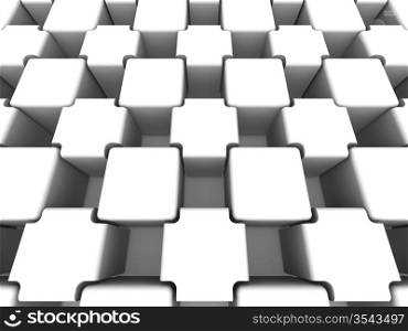 Abstract background. Cubes. 3d