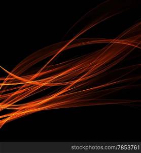 abstract background fiery illusion