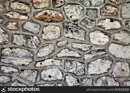 Abstract background from a stone masonry