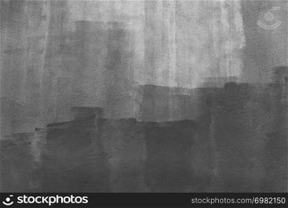 Abstract background from black color painted on white wall. Art backdrop.