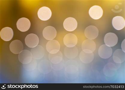 Abstract background from blurred light in city at night.