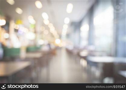 Abstract background from blurred shopping mall with light.