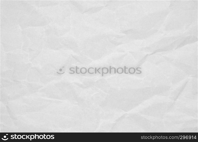 Abstract background from creased white paper texture with grunge.