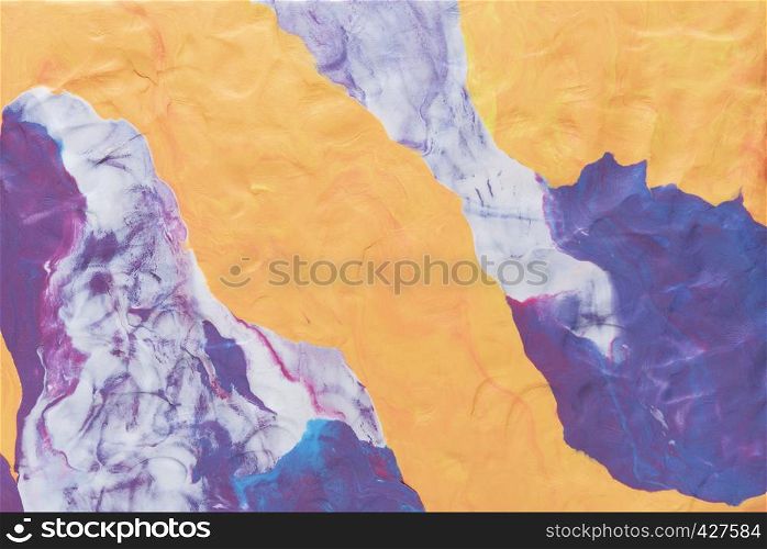 Abstract background from mixed color of clay texture in colorful.