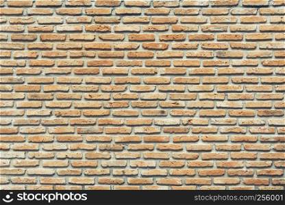 Abstract background from old bricks pattern wall. Retro and vintage backdrop.