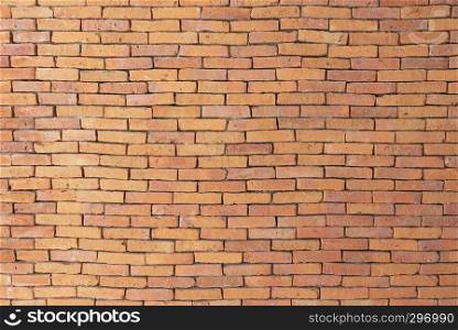 Abstract background from old brown brick pattern wall. Vintage and retro backdrop.