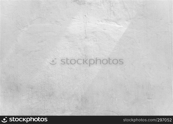 Abstract background from white concrete wall with sunlight, light and shadow.