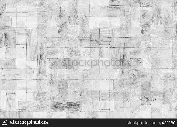 Abstract background from white marble texture and pattern on wall. Vintage and retro wallpaper. Picture for add text message. Backdrop for design art work.