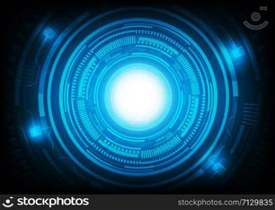 Abstract background. Futuristic technology style.