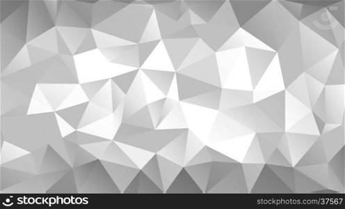 Abstract background. Gray triangular abstract background. Trendy illustration.