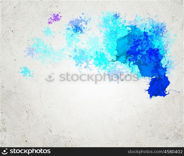 Abstract background image. Abstract background image with colorful splashes and drops