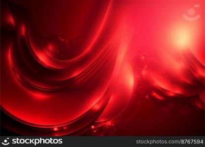 Abstract background light red curve and wave